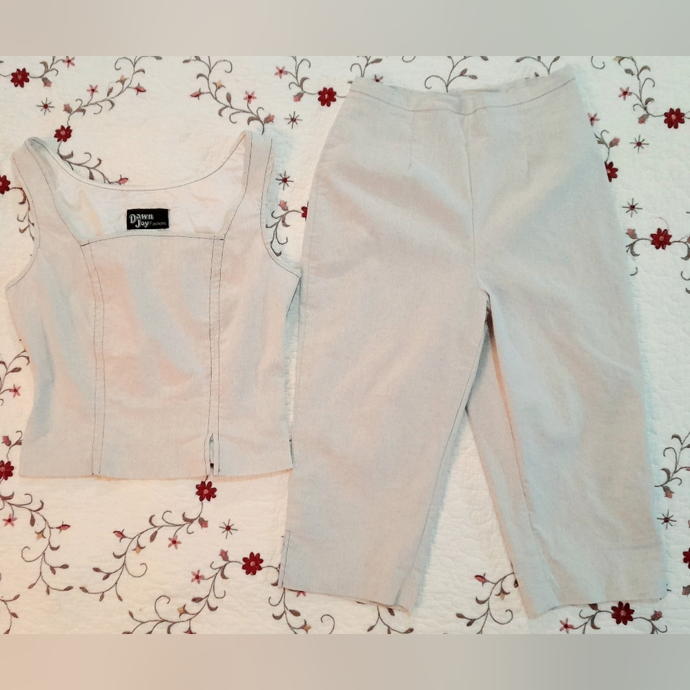 Capri Pant Suit Set